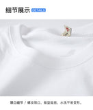 Summer New Fashion Chinese Style Kirin Embroidery Loose Fat Man T-shirt Social Short Sleeve T-shirt Men Tee Shirt Homme Harajuku